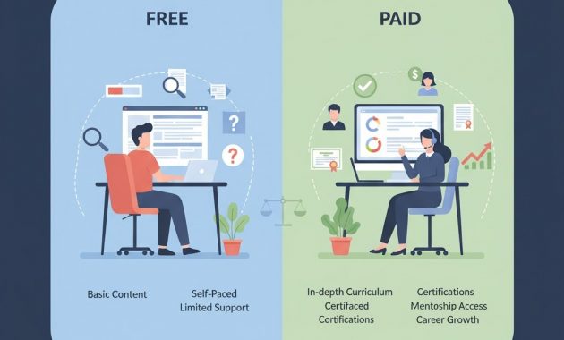 Free vs. Paid Career Courses: What’s Worth Investing In?